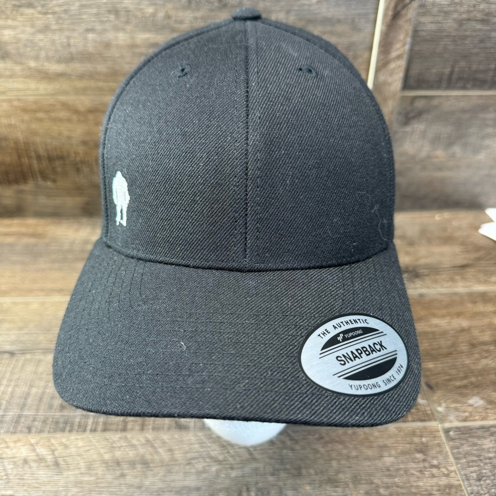 Beast Hat In Black With Beast Logo In White SnapBack Tame The Beast